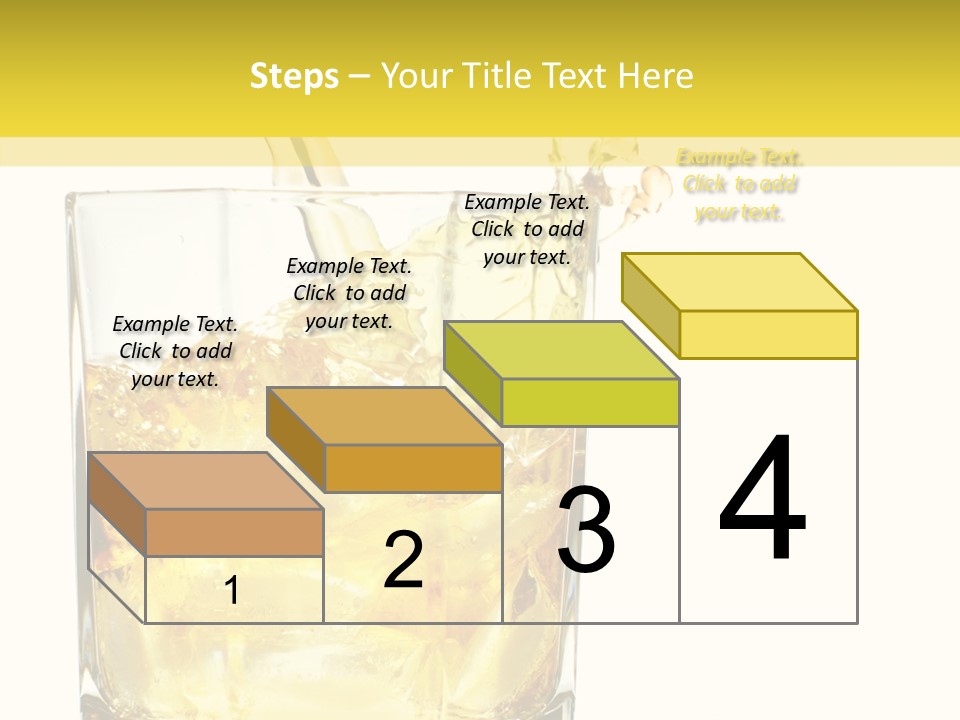Restaurant Blended Drink PowerPoint Template