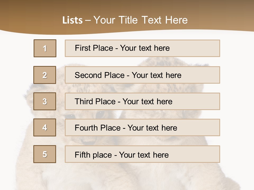 Whisker Animal Wild PowerPoint Template