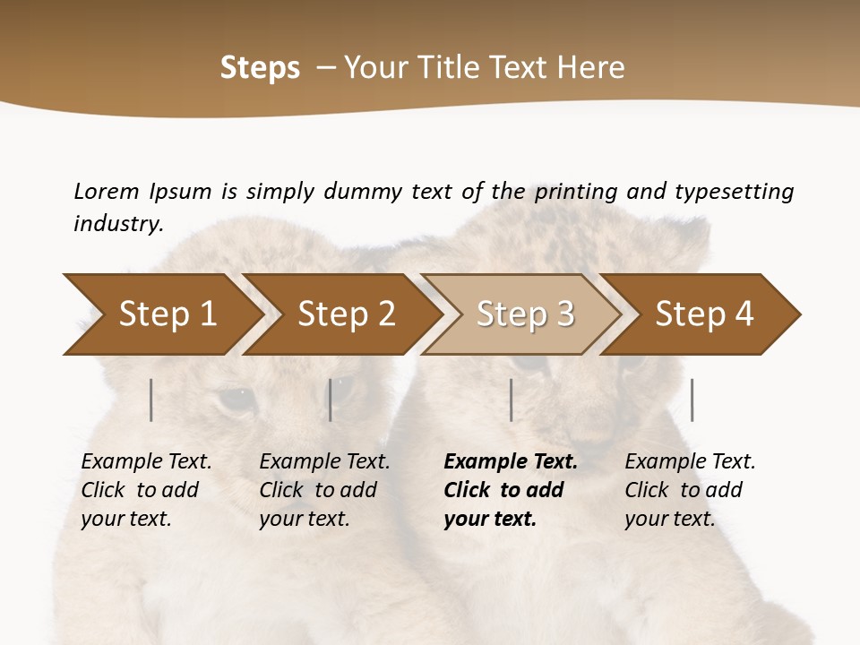 Whisker Animal Wild PowerPoint Template
