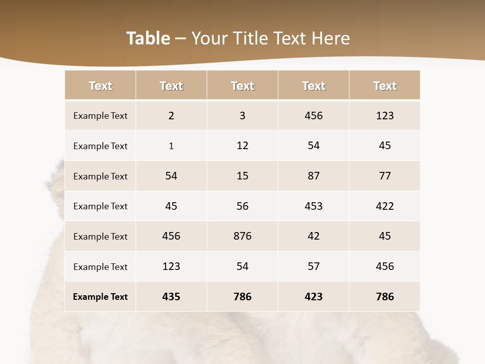 Whisker Animal Wild PowerPoint Template