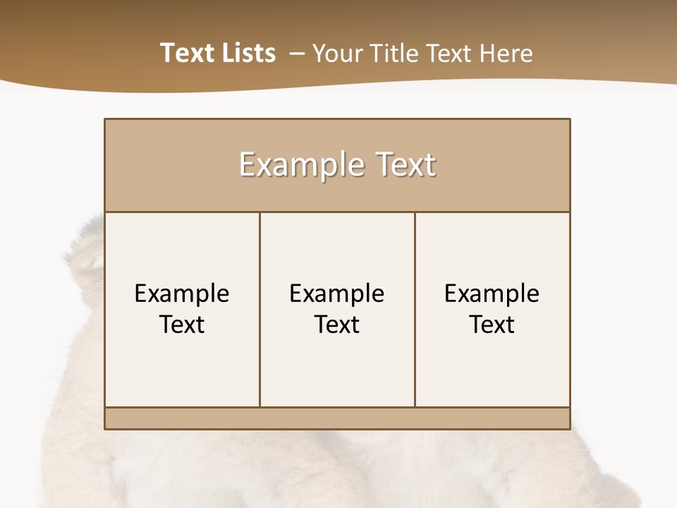 Whisker Animal Wild PowerPoint Template