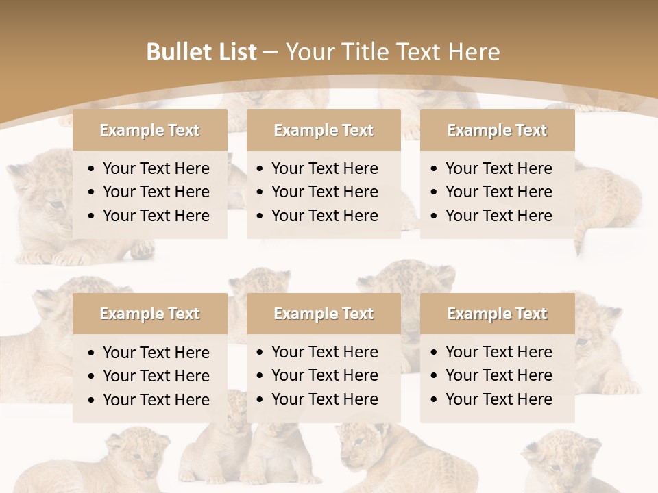 Ensemble Big Five Small PowerPoint Template