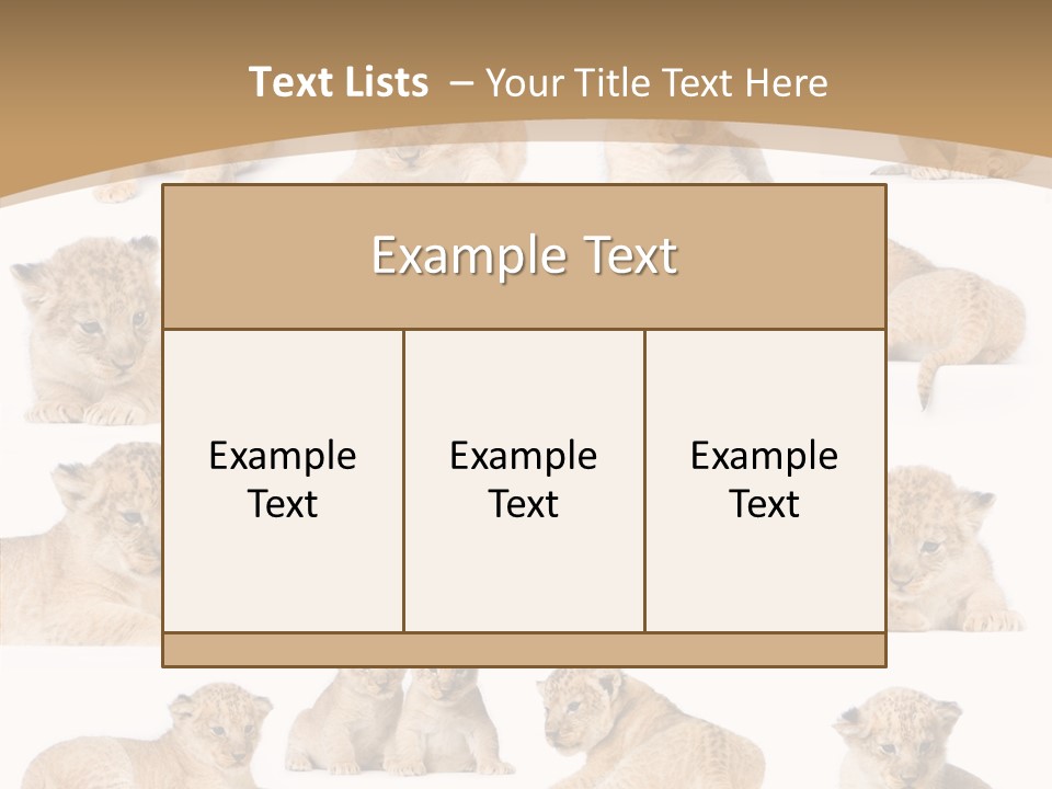 Ensemble Big Five Small PowerPoint Template