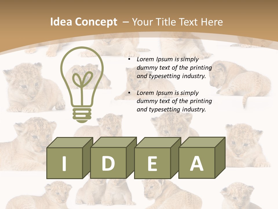 Ensemble Big Five Small PowerPoint Template