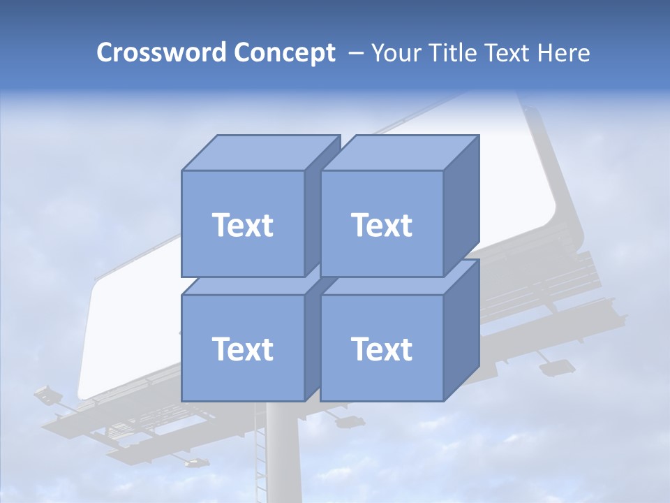Room Figure Office PowerPoint Template