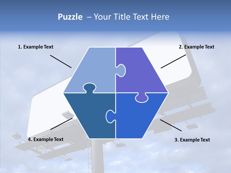 Room Figure Office PowerPoint Template