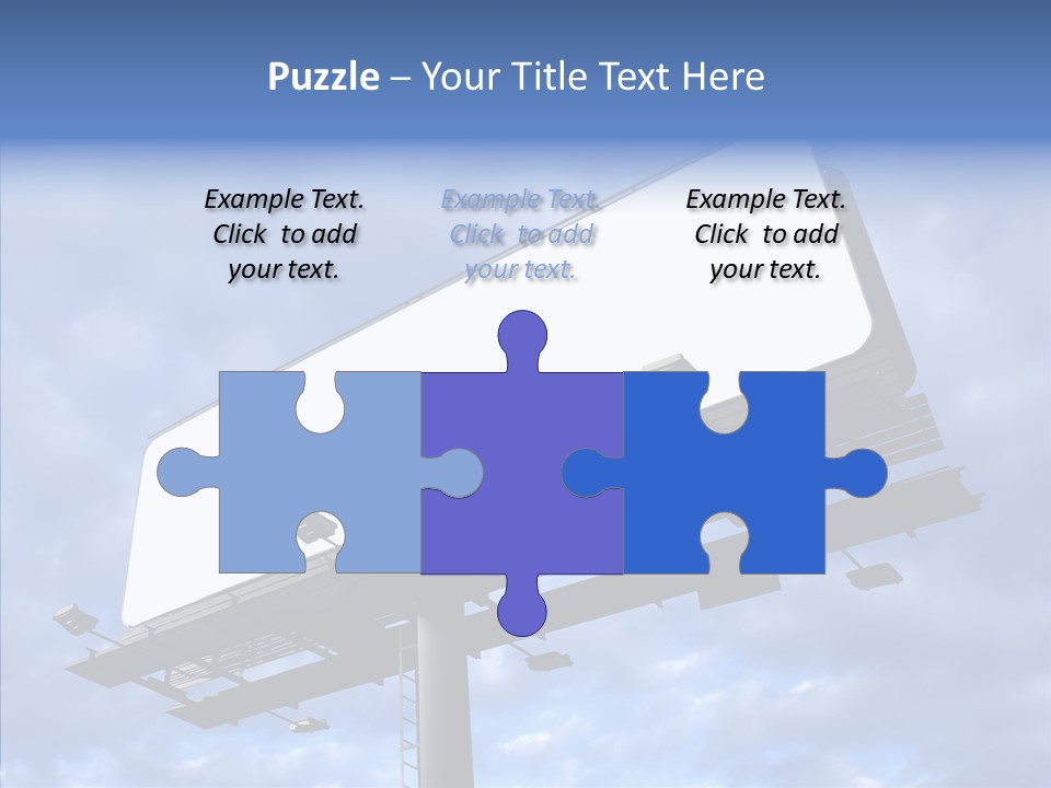 Room Figure Office PowerPoint Template