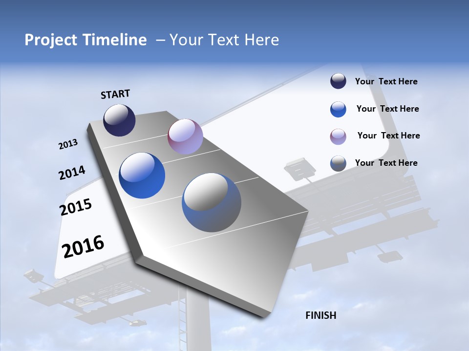 Room Figure Office PowerPoint Template