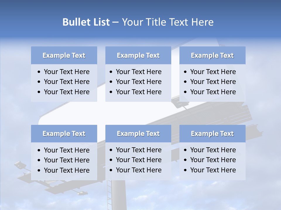 Room Figure Office PowerPoint Template