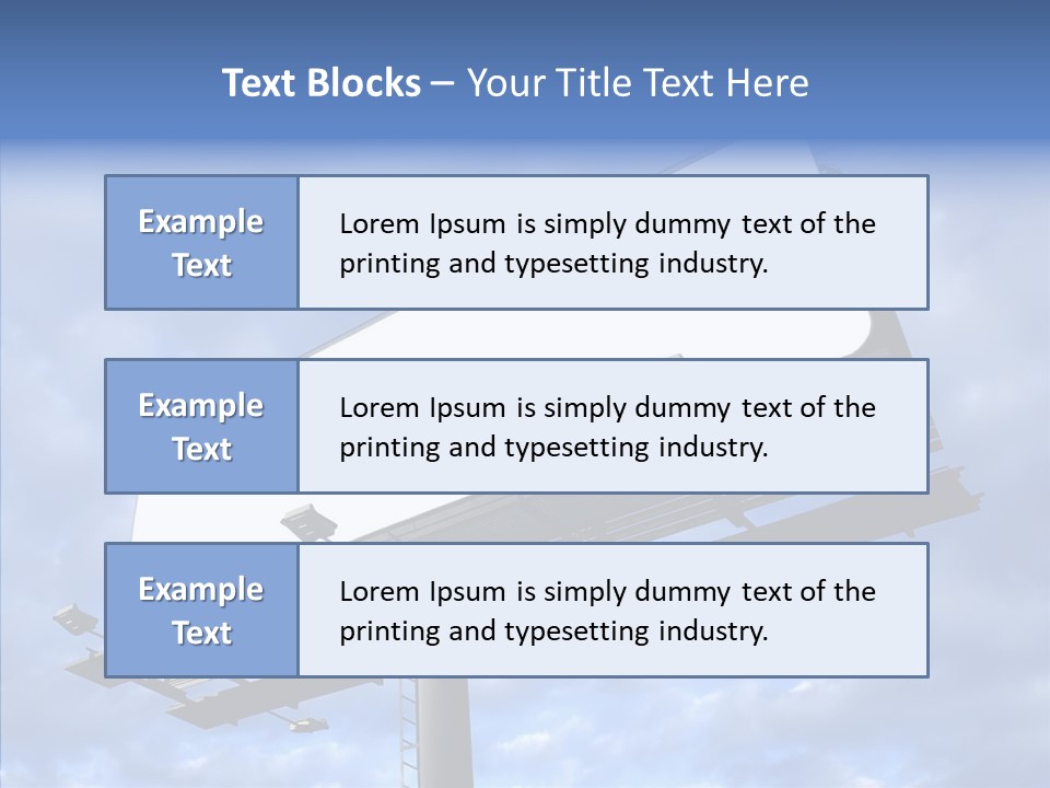 Room Figure Office PowerPoint Template