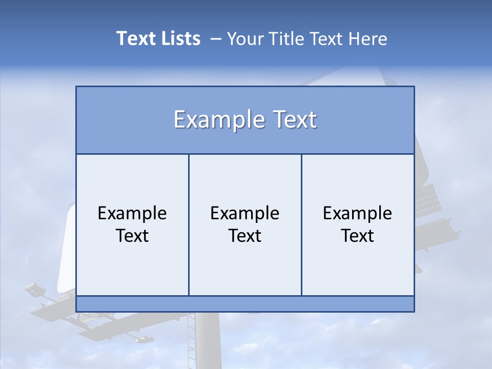 Room Figure Office PowerPoint Template