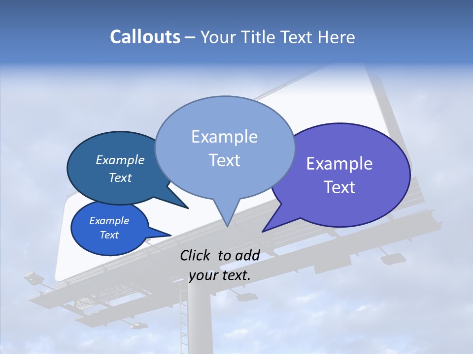Room Figure Office PowerPoint Template