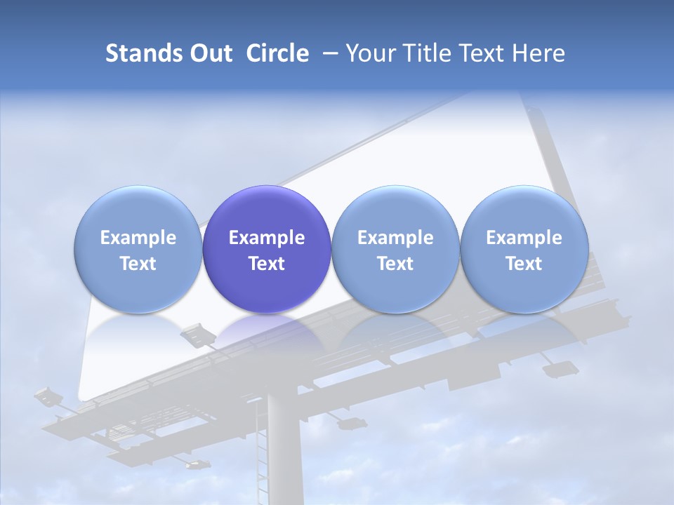 Room Figure Office PowerPoint Template