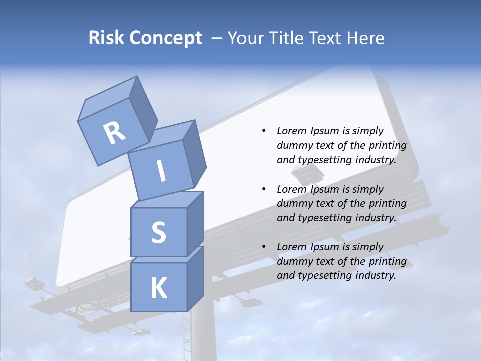 Room Figure Office PowerPoint Template