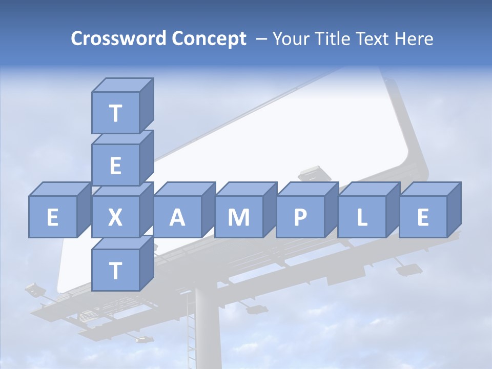 Room Figure Office PowerPoint Template