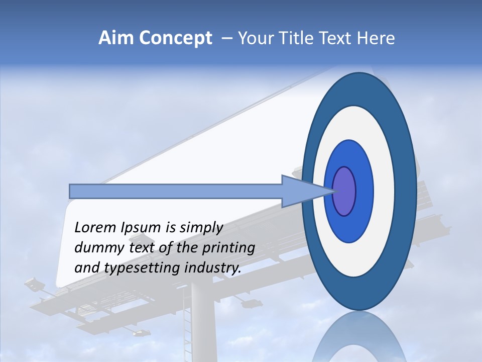Room Figure Office PowerPoint Template