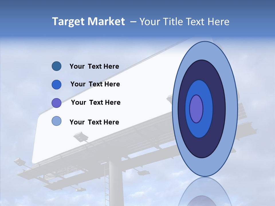 Room Figure Office PowerPoint Template