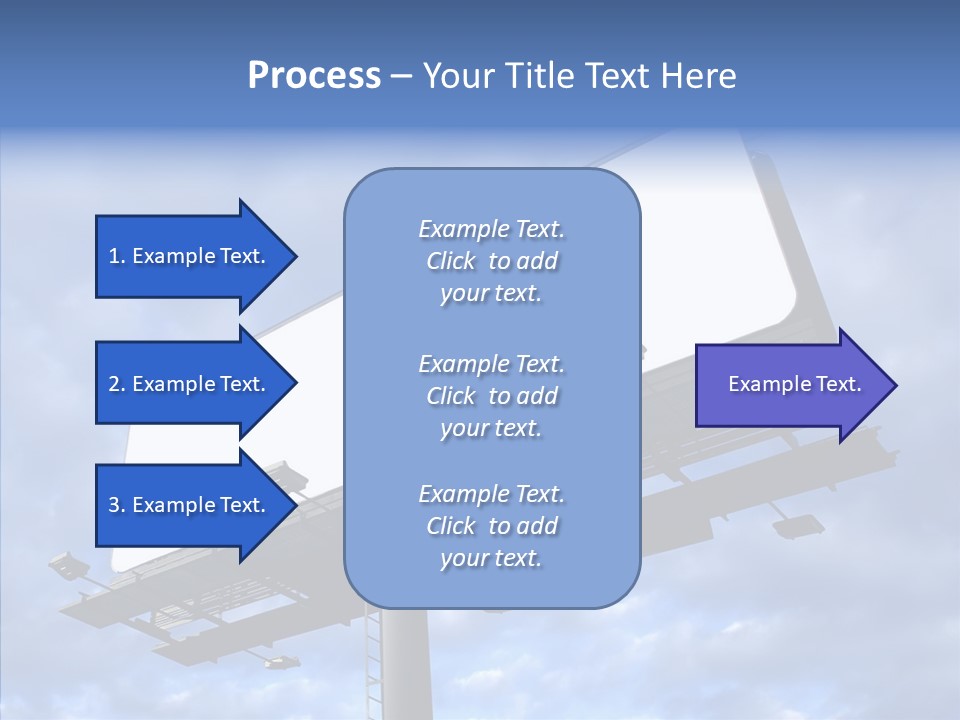 Room Figure Office PowerPoint Template