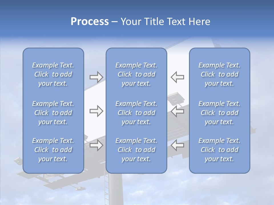 Room Figure Office PowerPoint Template