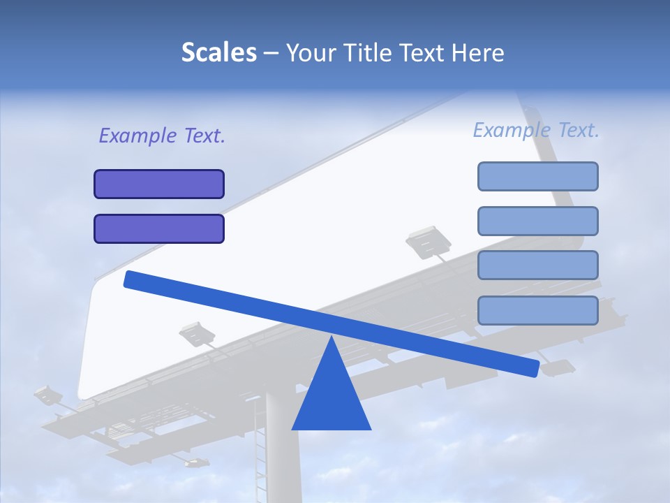 Room Figure Office PowerPoint Template