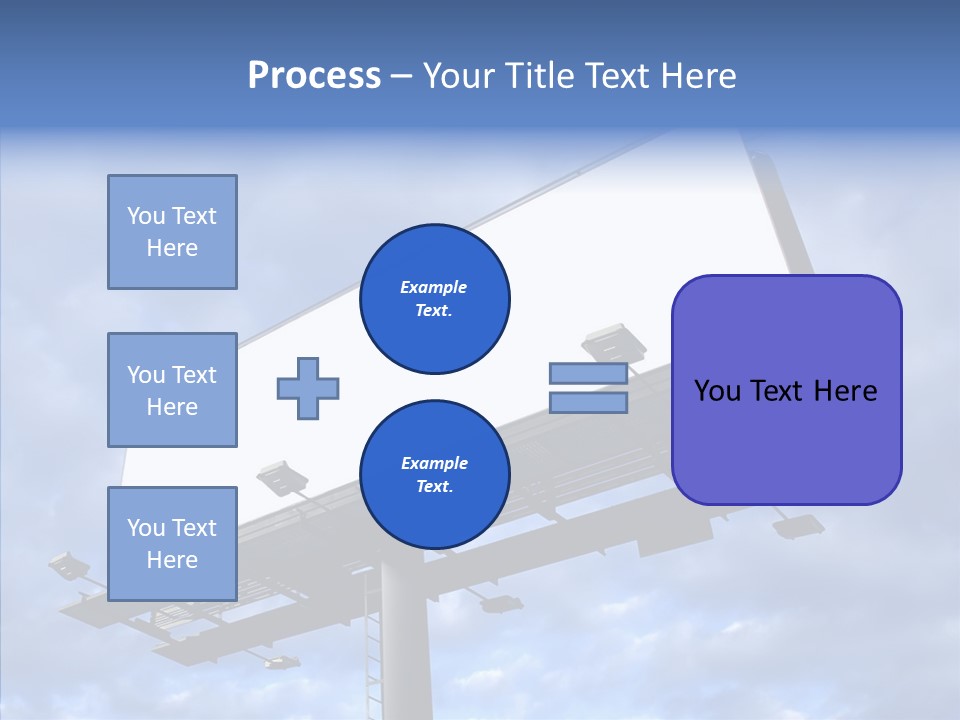Room Figure Office PowerPoint Template