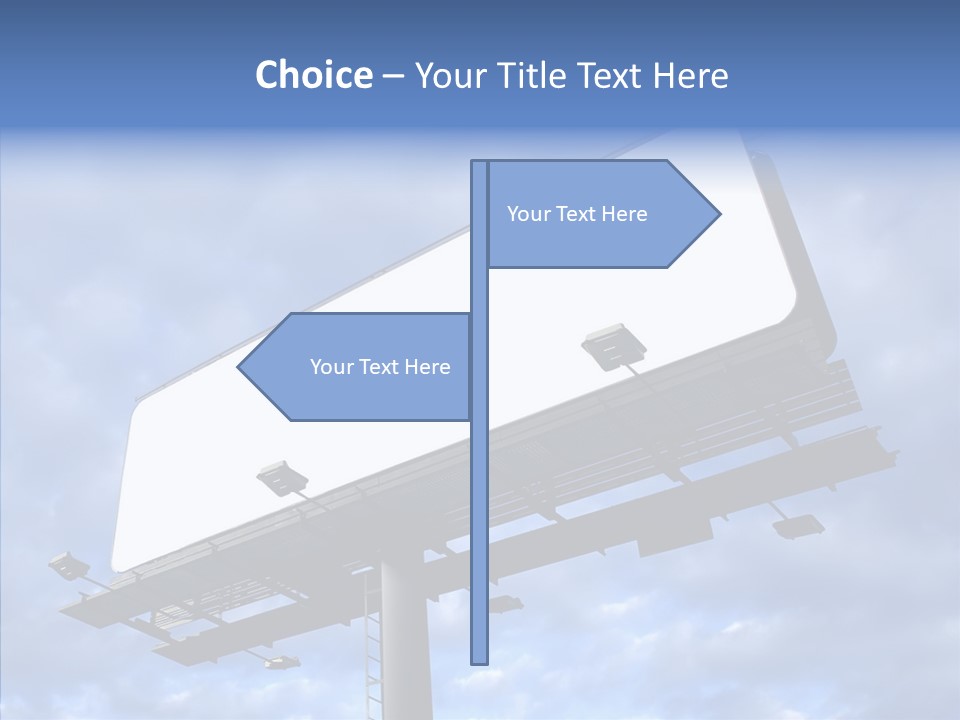 Room Figure Office PowerPoint Template