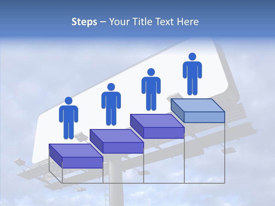 Room Figure Office PowerPoint Template