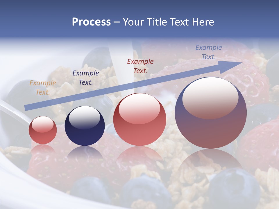 Milk Strawberry Meal PowerPoint Template