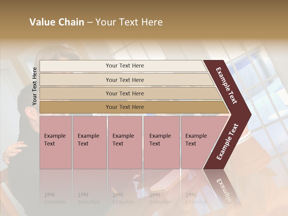 Businessman Room Male PowerPoint Template