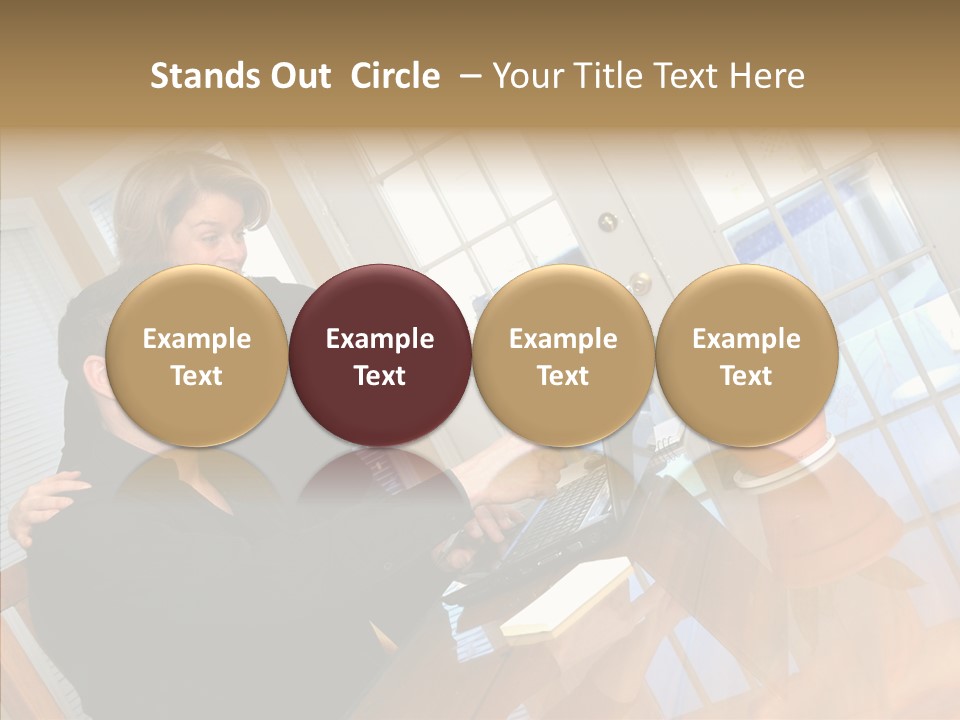 Businessman Room Male PowerPoint Template