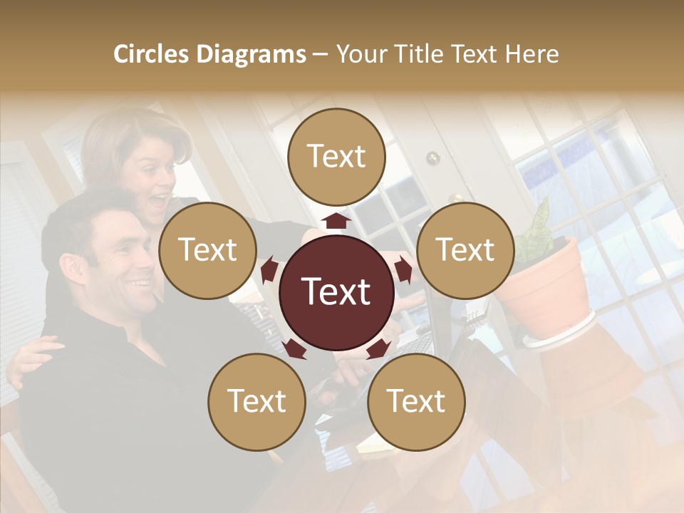 Businessman Room Male PowerPoint Template