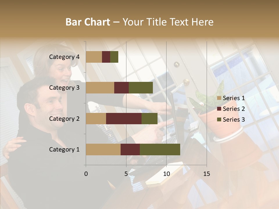 Businessman Room Male PowerPoint Template