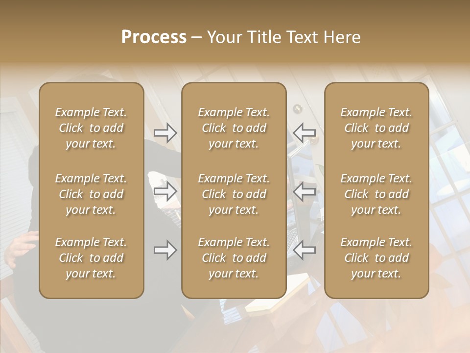 Businessman Room Male PowerPoint Template