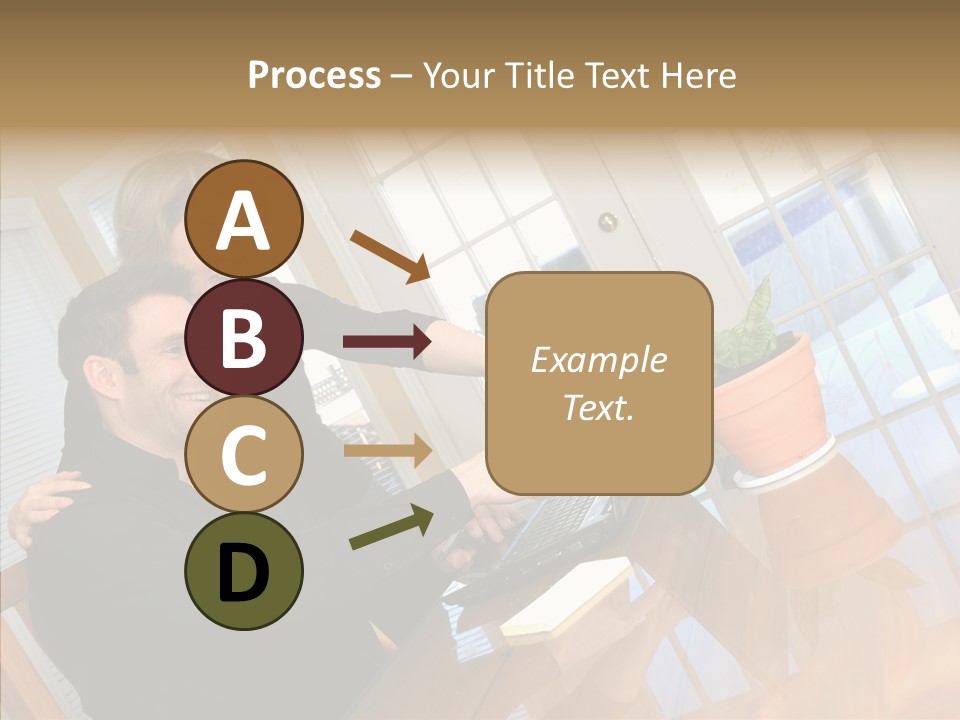 Businessman Room Male PowerPoint Template