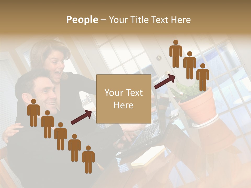 Businessman Room Male PowerPoint Template