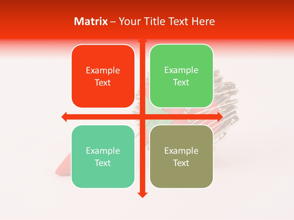 Pin Life Pincushion PowerPoint Template