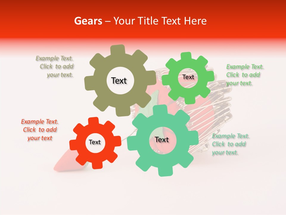 Pin Life Pincushion PowerPoint Template