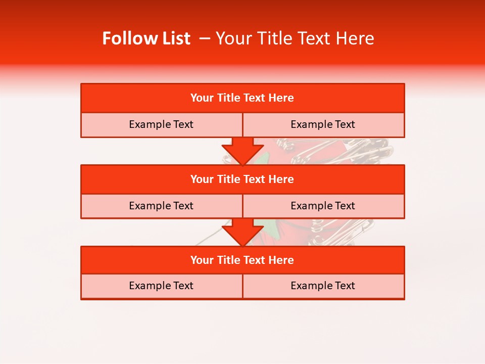 Pin Life Pincushion PowerPoint Template