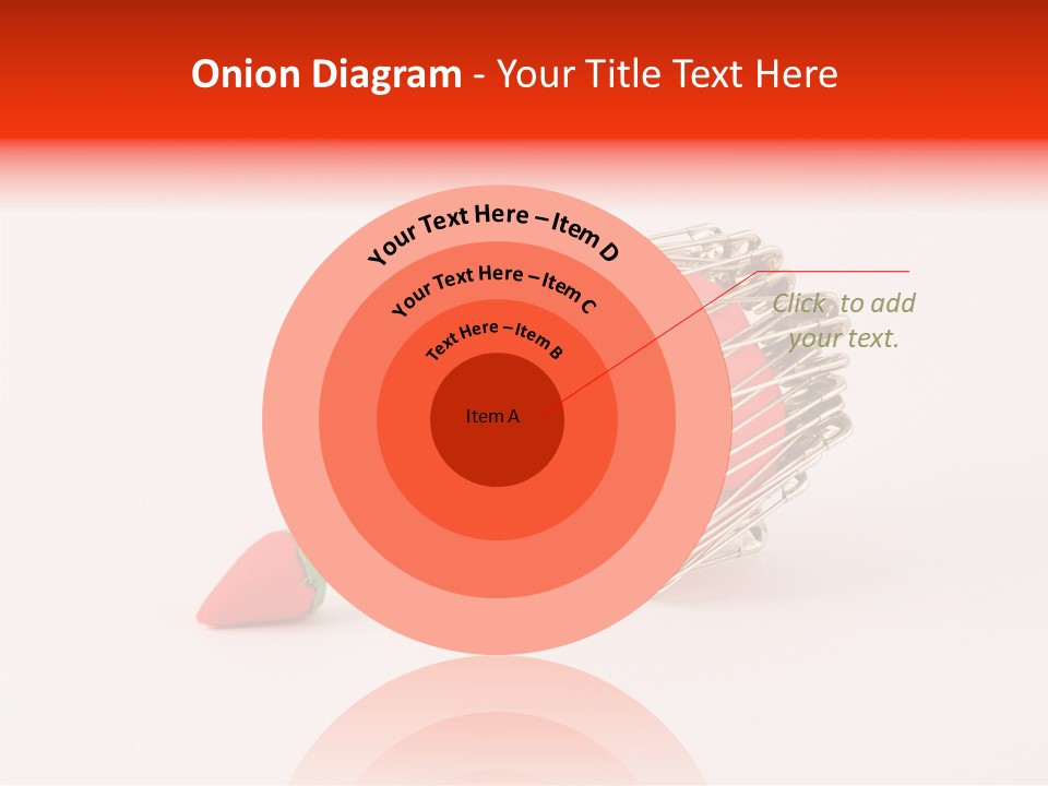 Pin Life Pincushion PowerPoint Template