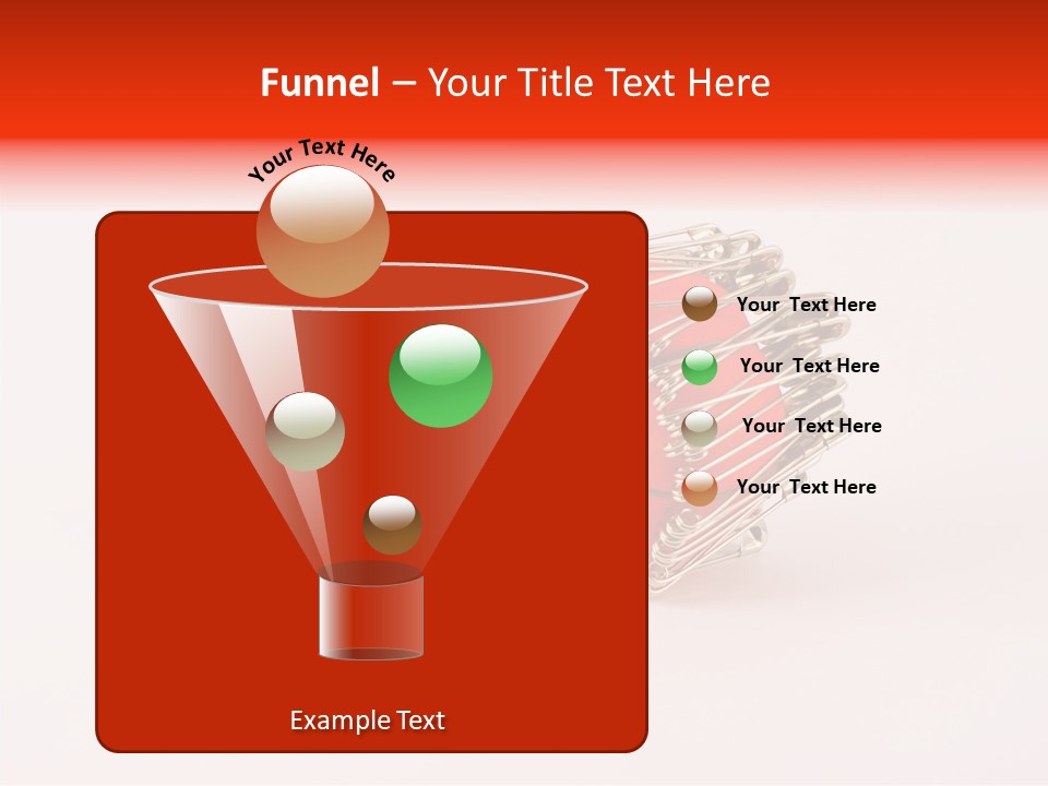 Pin Life Pincushion PowerPoint Template