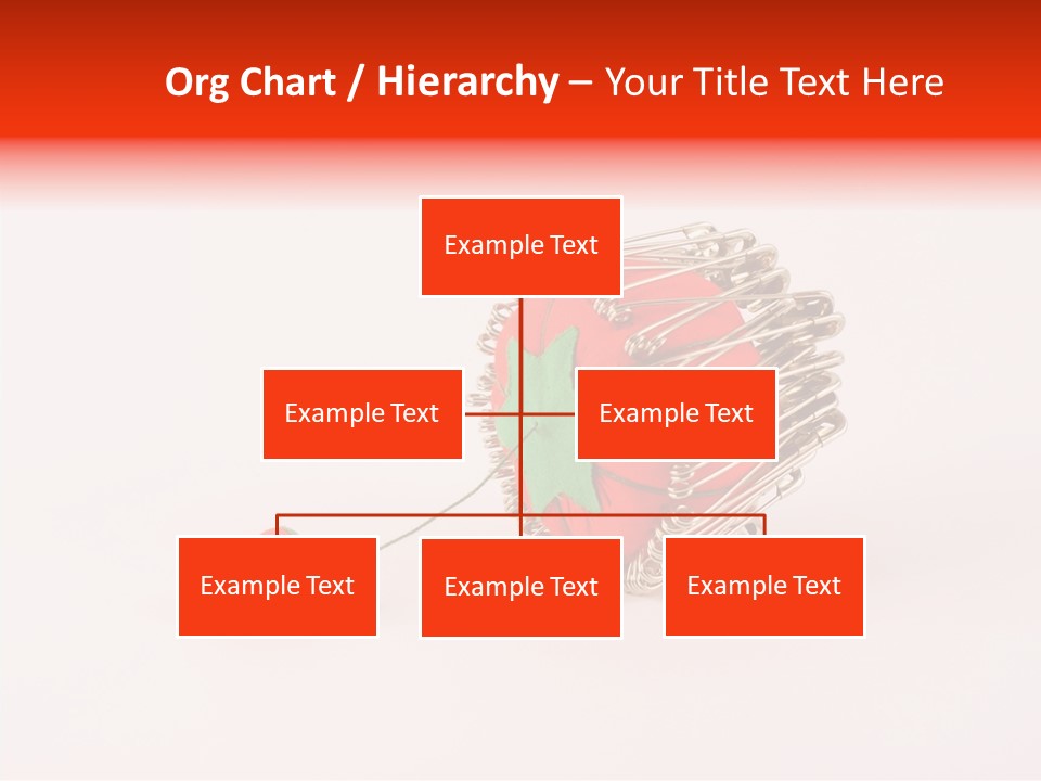 Pin Life Pincushion PowerPoint Template
