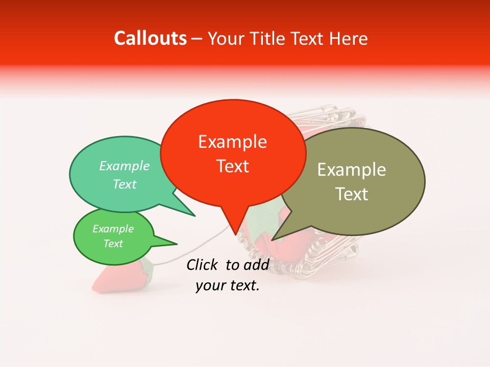 Pin Life Pincushion PowerPoint Template