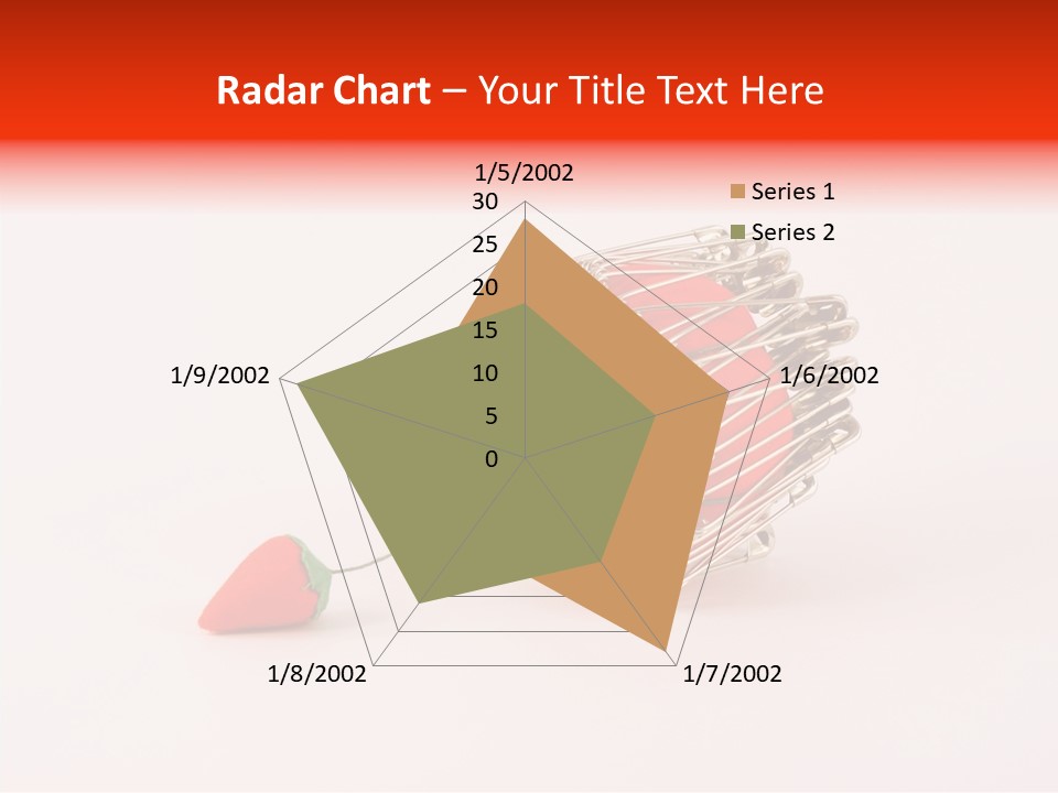 Pin Life Pincushion PowerPoint Template