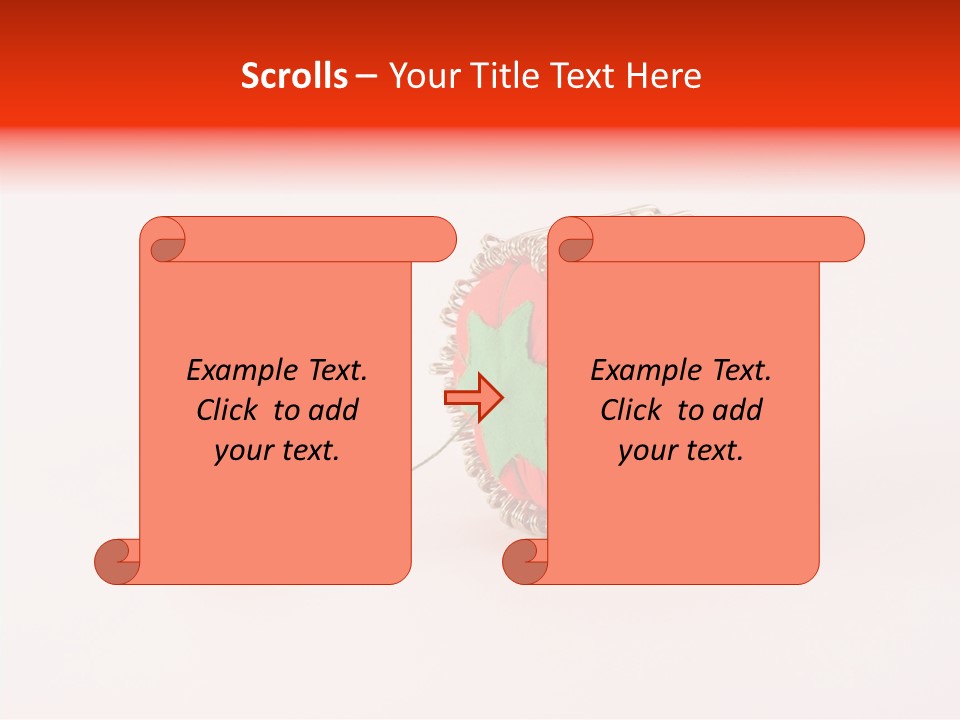 Pin Life Pincushion PowerPoint Template