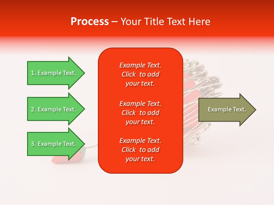 Pin Life Pincushion PowerPoint Template