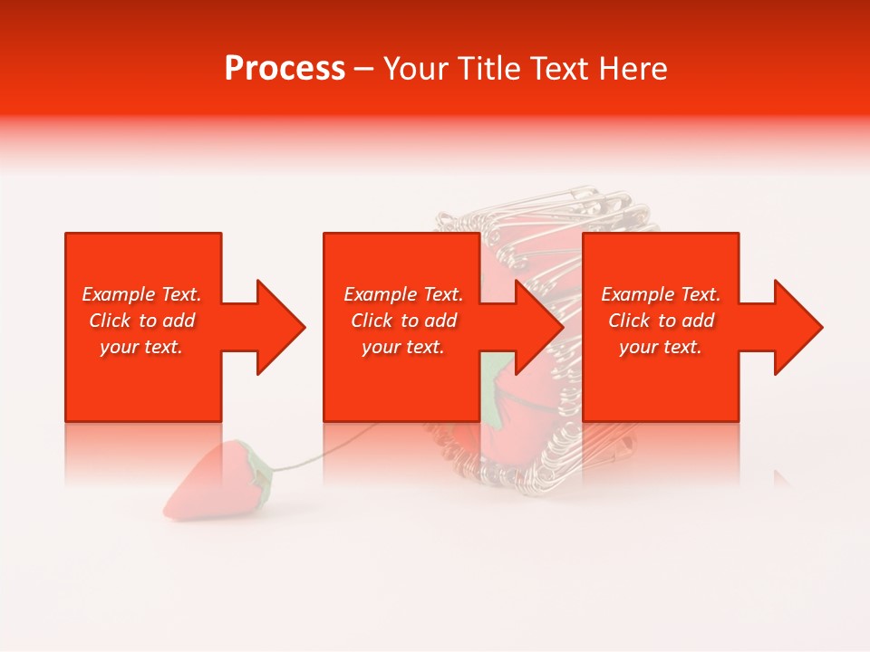 Pin Life Pincushion PowerPoint Template