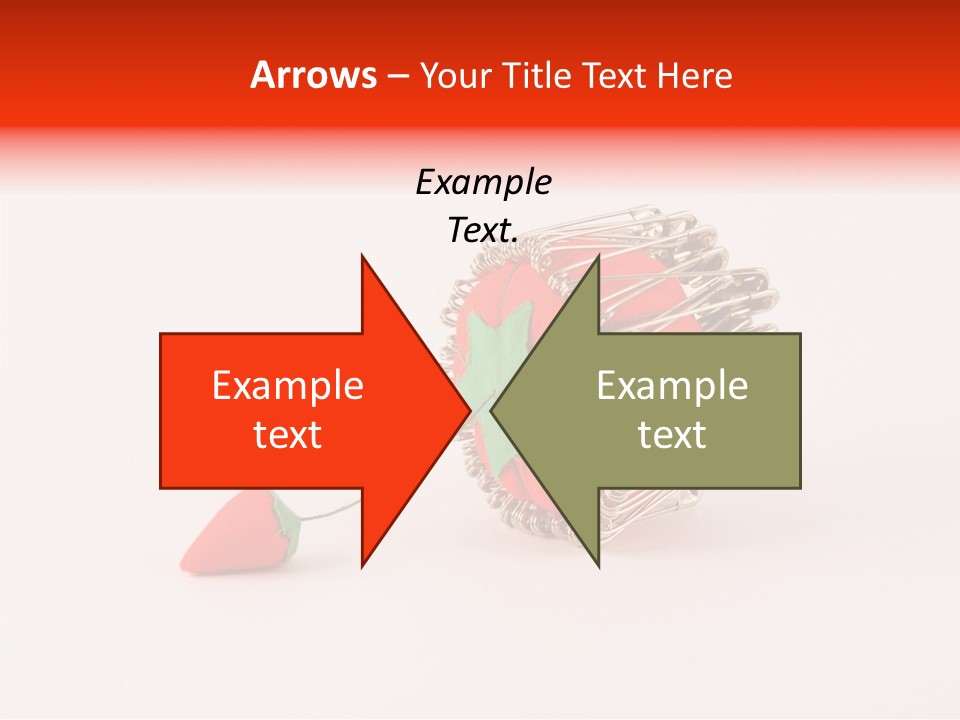 Pin Life Pincushion PowerPoint Template