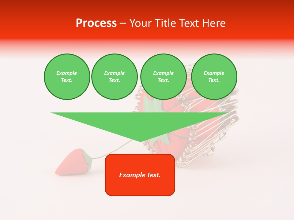 Pin Life Pincushion PowerPoint Template