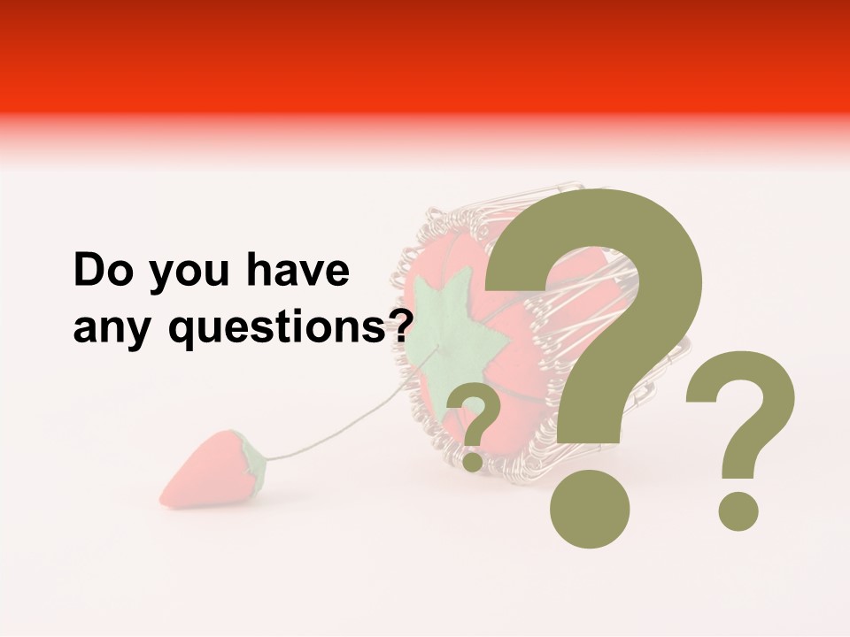 Pin Life Pincushion PowerPoint Template