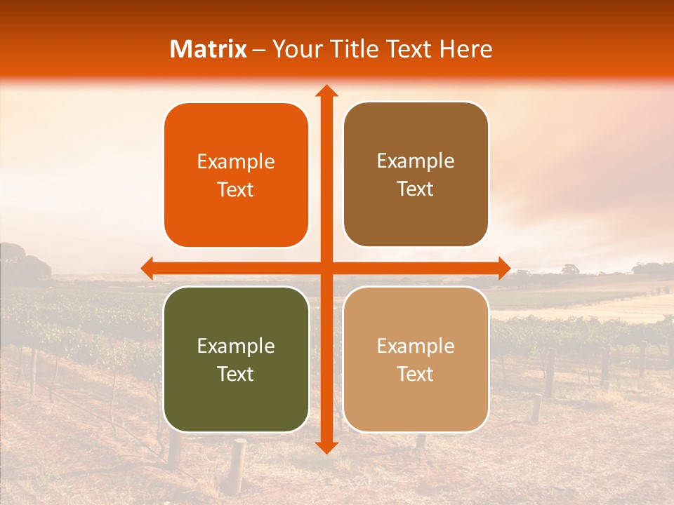 Valley Green Sky PowerPoint Template